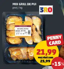 PENNY Mix grill de pui ajánlat
