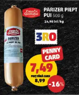 PENNY Parizer piept pui ajánlat