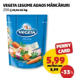 PENNY Vegeta legume adaos mâncăruri ajánlat