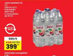 Interspar Jana ízesített víz ajánlat
