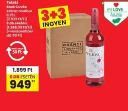 Interspar Teleki Rosé Cuvée ajánlat