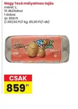 Interspar Nagy Tes mélyalmos tojás ajánlat