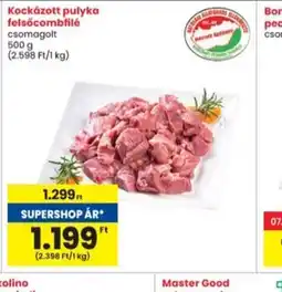 Interspar Kockázott pulyka felsőcombfilé ajánlat