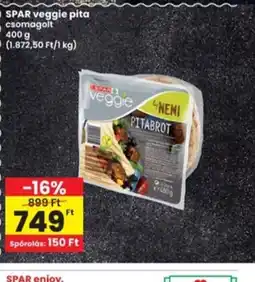 Interspar SPAR veggie pita ajánlat