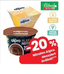 Interspar Alpro desszert ajánlat