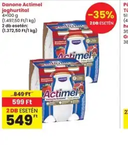 Interspar Danone Actimel joghurtital ajánlat
