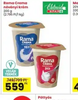 Interspar Rama Crema növényi krém ajánlat