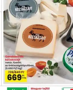Interspar Garabonciás Kecskesajt ajánlat