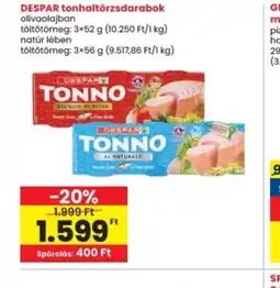 Interspar Despar tonhal törzsdarabok ajánlat