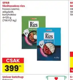 Interspar Spar főzőtasakos rizs ajánlat