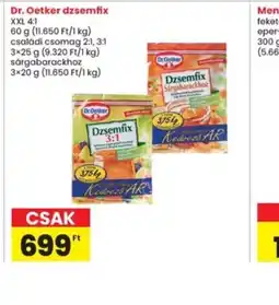 Interspar Dr. Oetker dzsemfix ajánlat