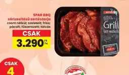 Interspar Spar BBQ sörízesítésű sertéstarja ajánlat