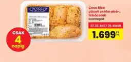 Interspar Coco Rico pácolt csirke als-, felsőcomb ajánlat
