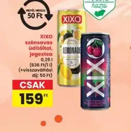Interspar Xixo szénsavas üdítőital, jegestea ajánlat