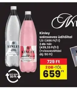 Interspar Kinley szénsavas üdítőital ajánlat