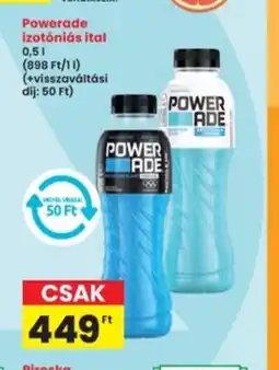 Interspar Powerade izotniás ital ajánlat