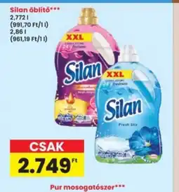 Interspar Silan öblítő ajánlat
