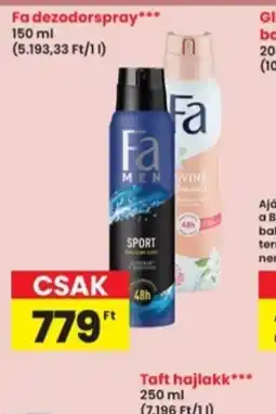 Interspar Fa dezodorspray ajánlat