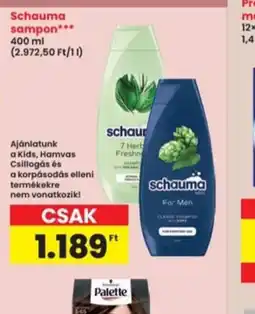 Interspar Schauma sampon ajánlat