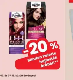 Interspar Palette hajfesték ajánlat