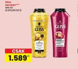 Interspar Gliss sampon ajánlat