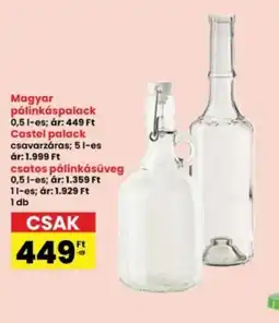 Interspar Magyar pálinkáspalack ajánlat