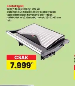 Interspar Kontaktgrill ajánlat