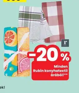 Interspar Rubin konyhatextil ajánlat