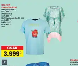 Interspar Női, férfi strandruháza ajánlat