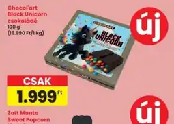 Interspar Choco'art Black Unicorn csokoládé ajánlat