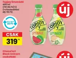 Interspar Topjoy limonádé ajánlat