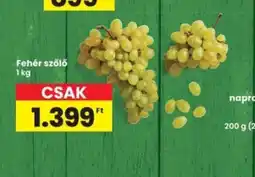 Interspar Fehér szőlő ajánlat