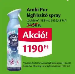 EcoFamily Ambi Pur Légfrissítő Spray ajánlat