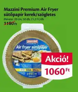 EcoFamily Mazzini Premium Air Fryer sütőpapír kerek/szögletes ajánlat