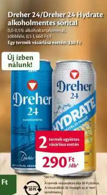 EcoFamily Dreher 24/Dreher 24 Hydrate alkoholmentes sörital ajánlat