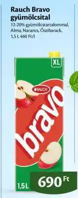 EcoFamily Rauch Bravo Gyümölcsital ajánlat