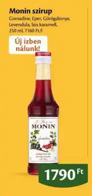 EcoFamily MONIN SZIRUP ajánlat