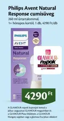 EcoFamily Philips Avent Natural Response cumisüveg ajánlat