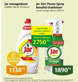 EcoFamily JAR Mosogatószer ajánlat