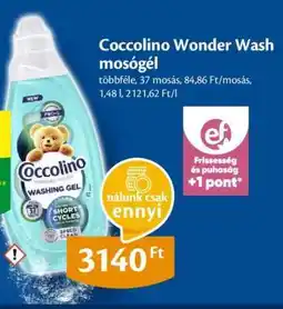 EcoFamily Coccolino Wonder Wash mosógél ajánlat