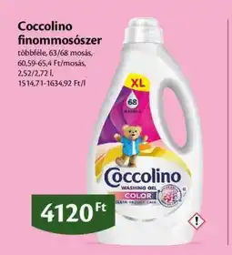 EcoFamily Coccolino finommosószer ajánlat