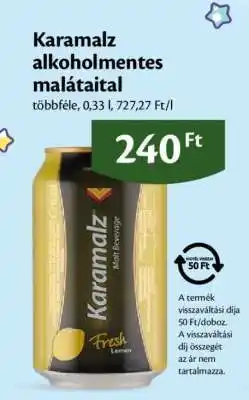 EcoFamily Karamalz alkoholmentes malátaital ajánlat