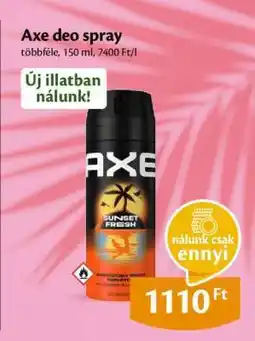 EcoFamily AXE DEO SPRAY ajánlat