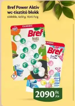 EcoFamily Bref Power Aktiv wc-tisztító blokk ajánlat