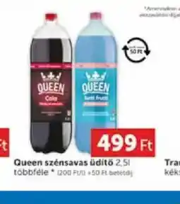PRIVÁT Queen szénsavas üdítő ajánlat