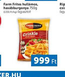 PRIVÁT Farm Frites hullámos hasábburgonya ajánlat