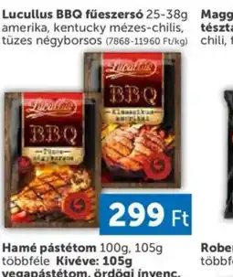 PRIVÁT Lucullus BBQ fűszers ajánlat
