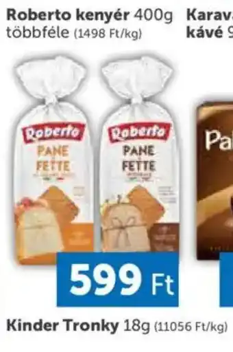 PRIVÁT Roberto kenyér ajánlat