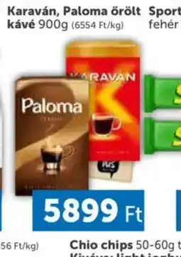 PRIVÁT Karaván, Paloma őrölt kávé ajánlat