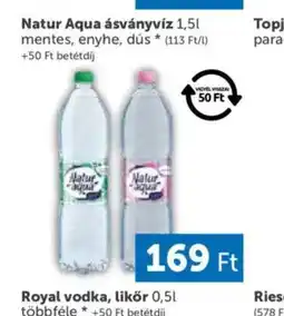 PRIVÁT Natur Aqua ásványvíz ajánlat